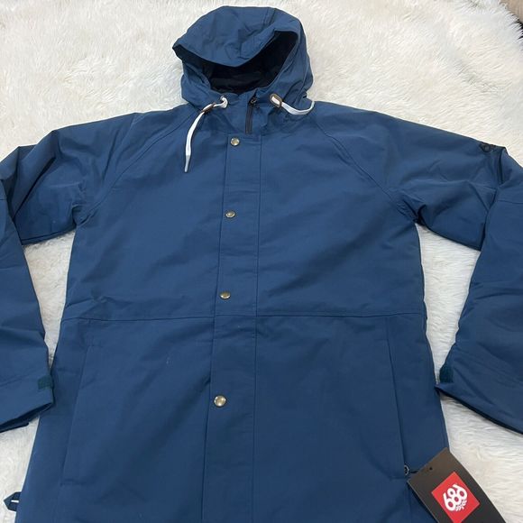 686 Insulated Ski Snowboard League Jacket PETROL Color KCR948A Men Sz M NWT - Picture 2 of 13